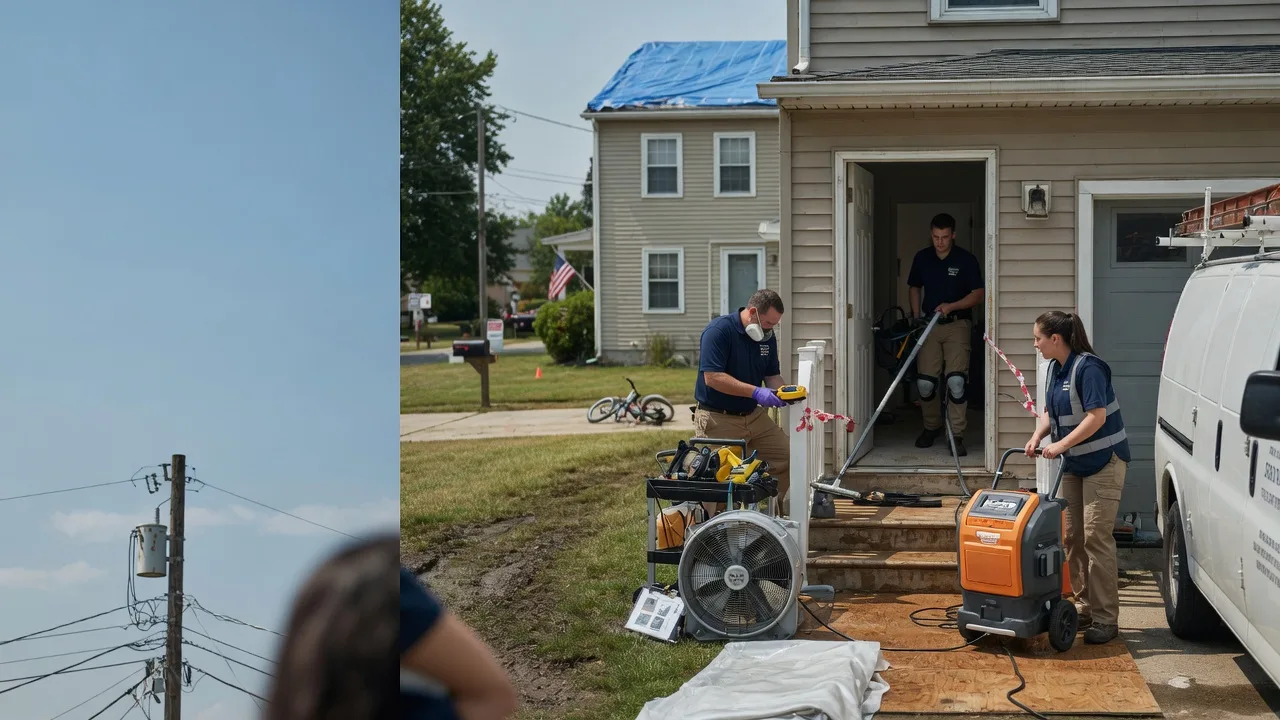 Water Damage Repair in Fairbury, IL near me